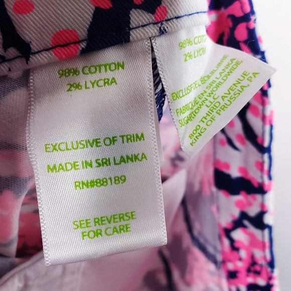 Lilly Pulitzer Hazelle Shorts Beyond the Sea - Picture 12 of 14